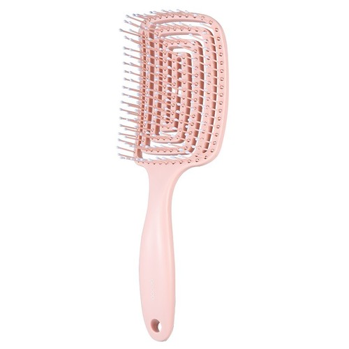 Fluffy high skull comb hair artifact women's special long hair styling massage meridian portable home rib comb