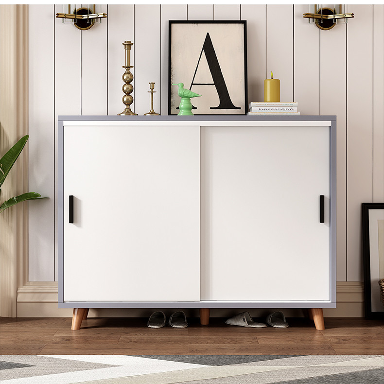 Shoe Cabinet for Home Entrance, Small Apartment, Large Capacity Storage, Entryway Cabinet, Simple Modern Balcony Storage Cabinet, Economical Type