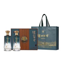 泸州传奇礼盒整箱52度浓香型白酒500MI送礼粮食酒批发