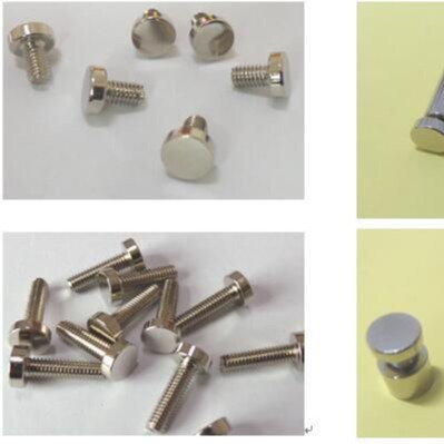 厂家直供广告螺丝钉 亚克力相框广告固定螺丝钉 展示架平头螺丝钉