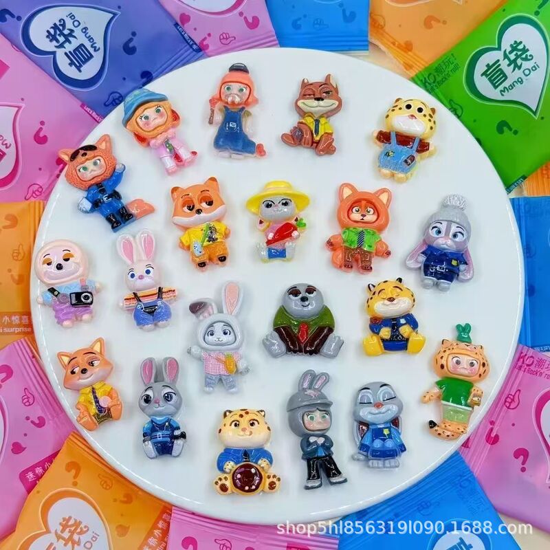 Crazy Animal Resin Figurine Blind Bag Surprise Toy for Kids School Elementary Students Toy Small Gift Wholesale