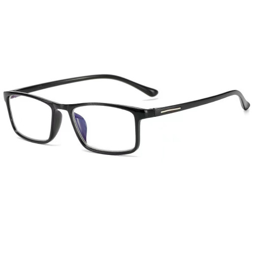 Lightweight TR90 finished myopia glasses, suitable for street vendors, with prescriptions from 100 to 400 degrees, unisex