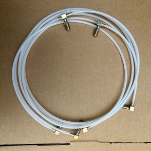 Pair Convertible Top Hydraulic Fluid Clear Soft Line Tube for 1962 - 1970 Chevy Im