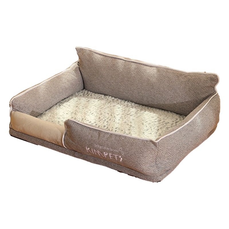 Four Seasons universal desmontable y lavable perrera invierno cálido Oxford tela nido estera cuadrada extraíble y lavable Perrera de gato personalización transfronteriza