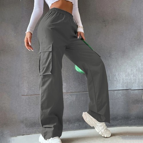 Waistless High-Waisted Wide Leg Straight Leg Loose Elegant Commuting Pants Casual Wide