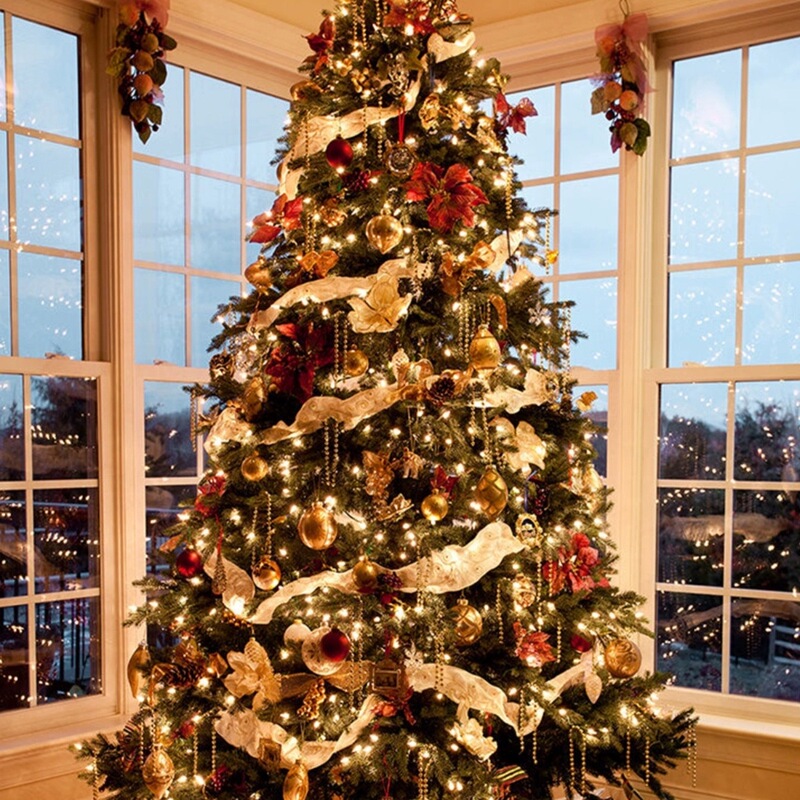 Christmas Luxury Home Decorations Mall Encrypted Large Christmas Tree 1.8/2.1/2.4/3/ 5m Decoration Arrangement