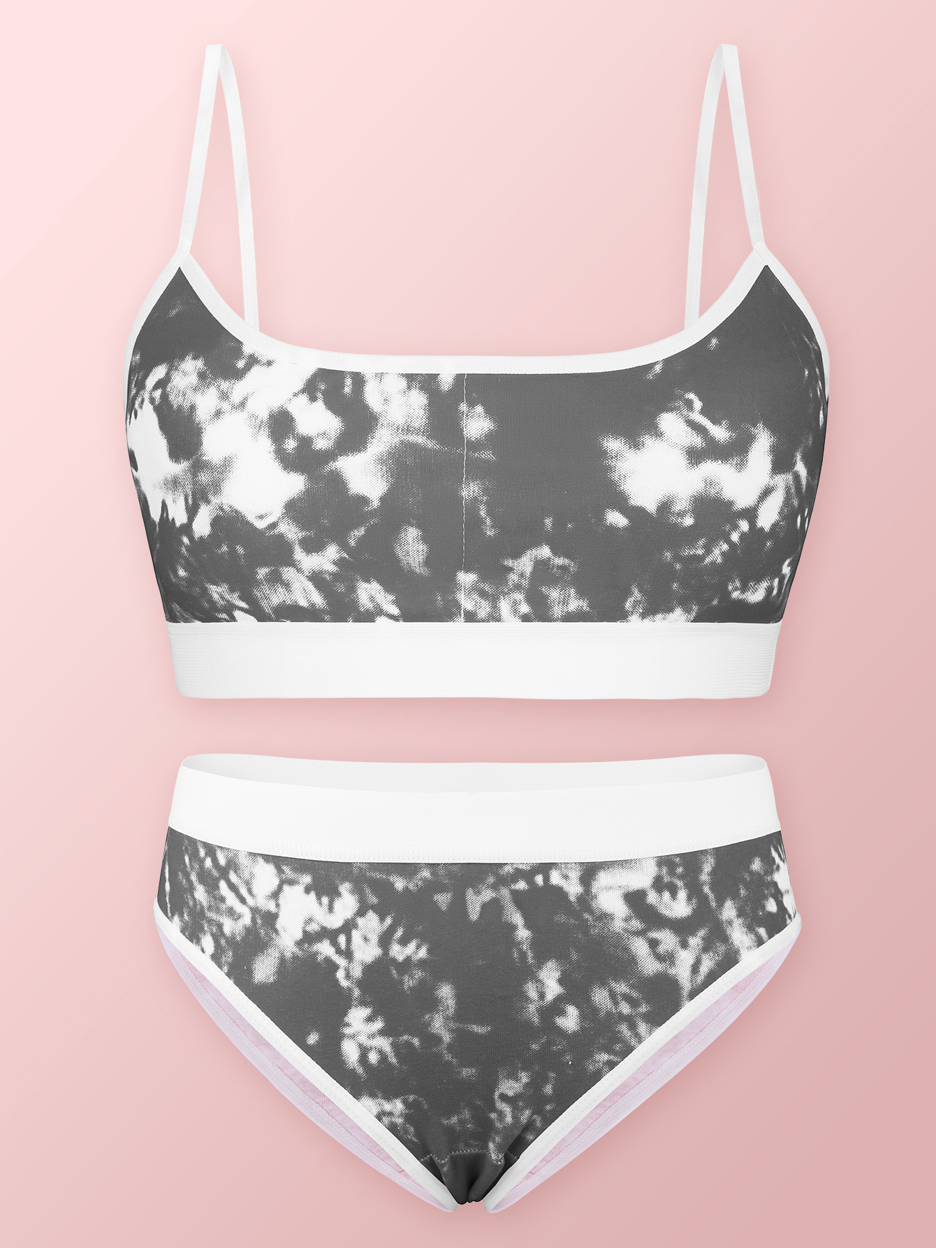 Chaleco para niña, ropa interior, deportes, a prueba de golpes, copa fija, sujetador trasero de belleza, chaleco integrado, algodón cómodo y agradable para la piel