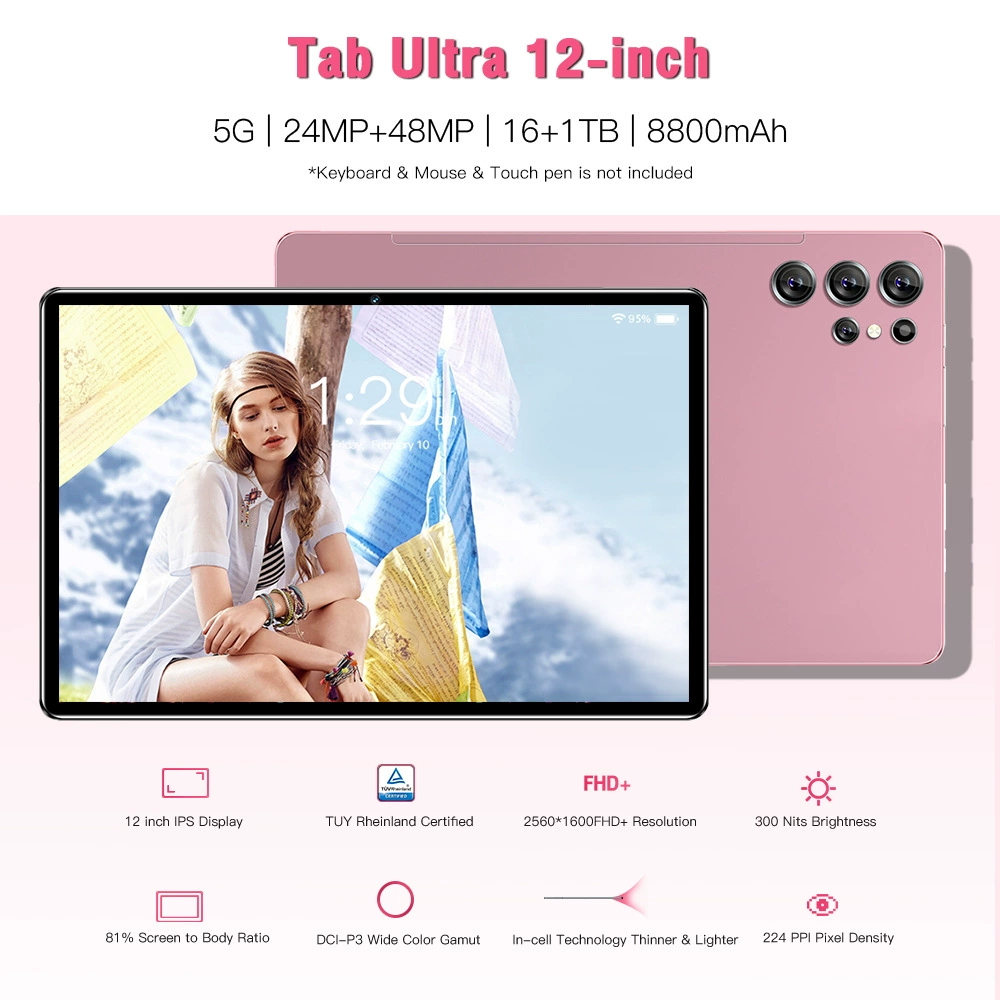 Умный планшет Tab Ultra (P16) 10.1-дюймов, 16 ГБ встроенной памяти, 1.5 ГБ ОЗУ, 3G вызов, Android 7.0