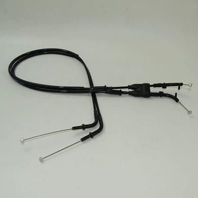 Suitable for Kawasaki Z750 2003-2014 Modified Motorcycle Throttle Cable Throttle Cable Oil Return Cable (Motorcycle frame) - black