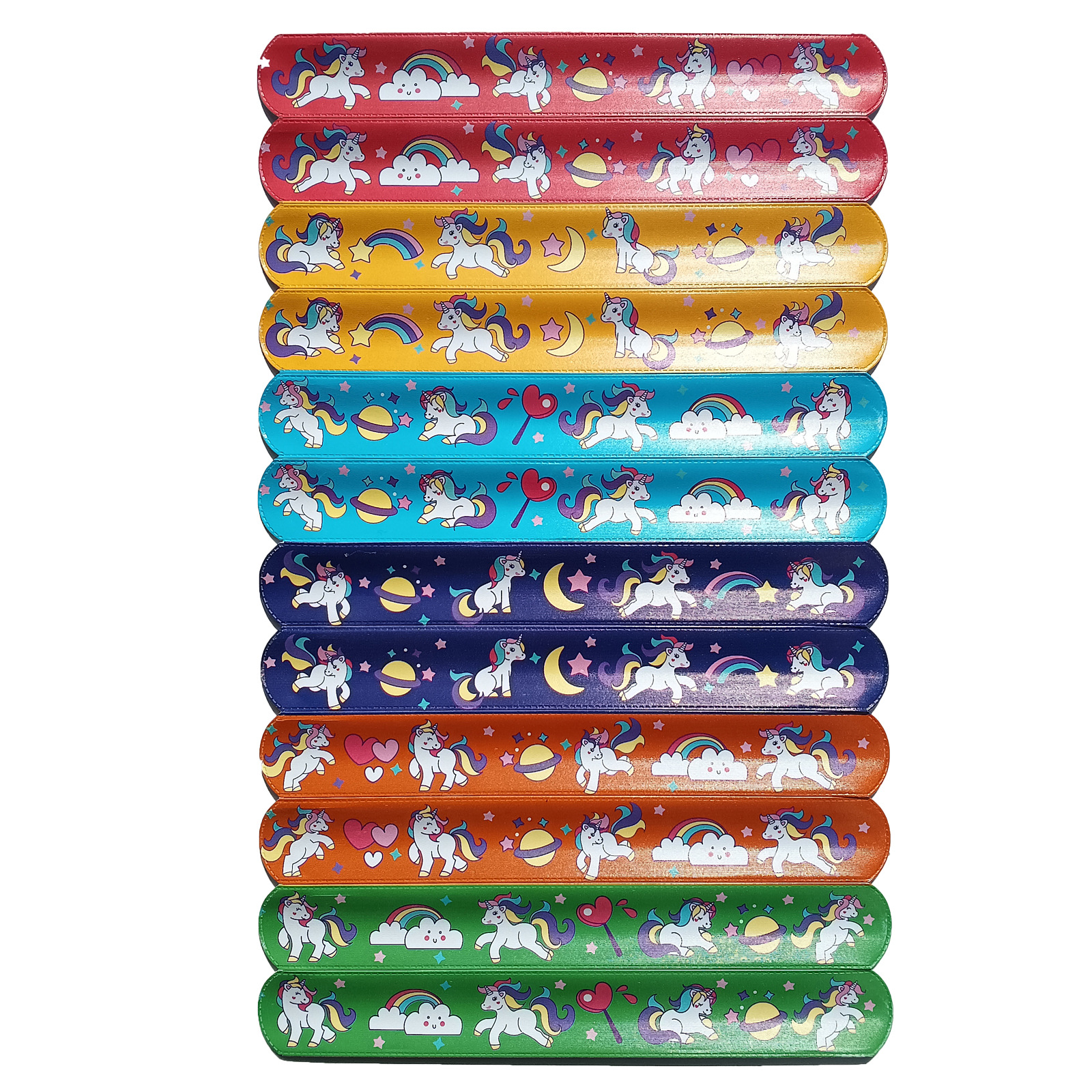 Nuevo Unicornio pop anillo pulsera de los niños decoración del partido pulsera