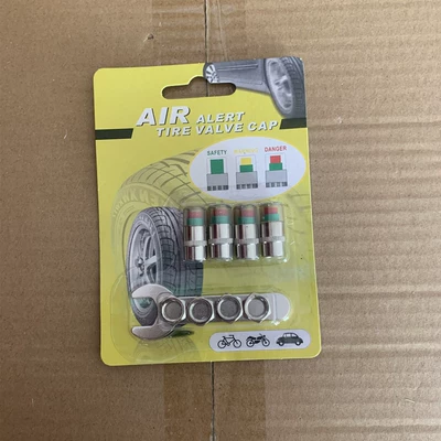Air pressure gauge/tire pressure gauge cap monitoring cap visual - anti-theft-copper-core-set