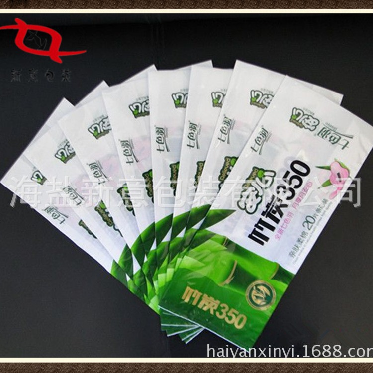 厂价供应酒店湿毛巾包装袋 承接饭店一次性湿餐巾印刷复合卷膜