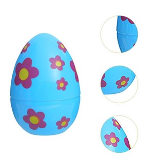 Cross-Border Easter 15cm Painted Egg Opening Printed Plastic Gashapon Artificial Egg Decoration Party Kidsren's Set