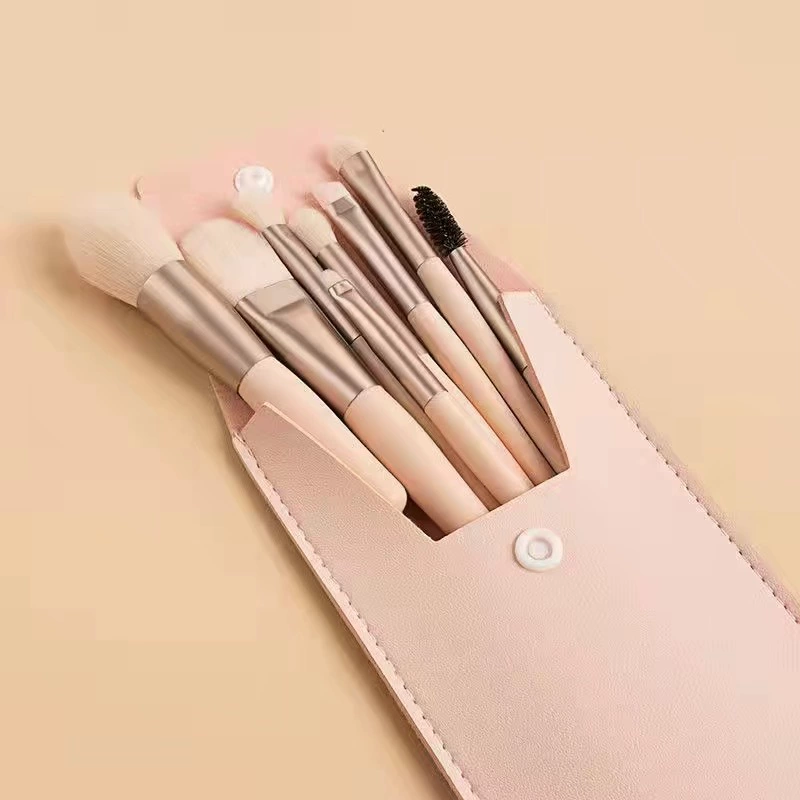 Ручная маленькая рассыпчатая пудра, кисть concealer, для начинающих, 8 штук, 8 штук