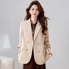 韩版西装外套女新款2025秋冬小西服女高级感休闲大码小西装女外套
