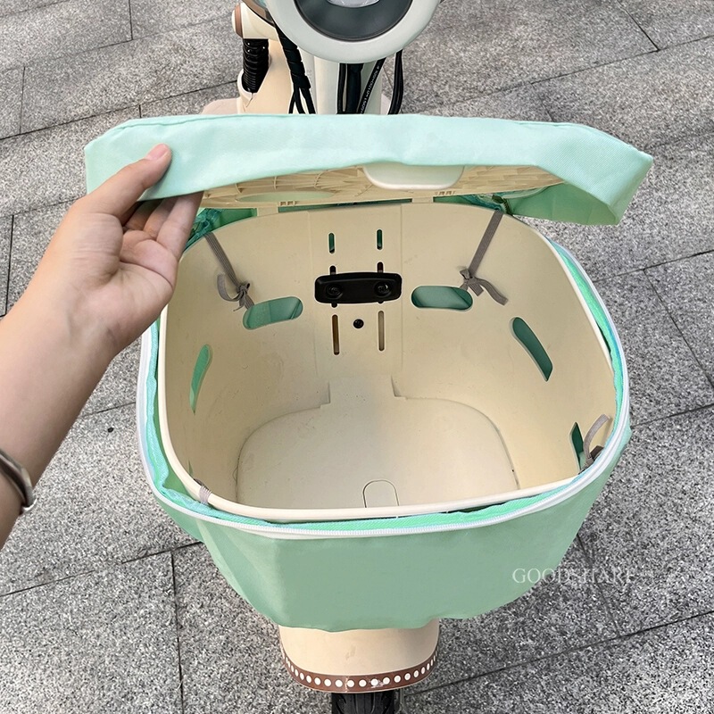 電気自動車バスケット保護カバー、防雨防塵、高価値エマベルヤディバッテリーカーフロントバスケット防水カバー|undefined