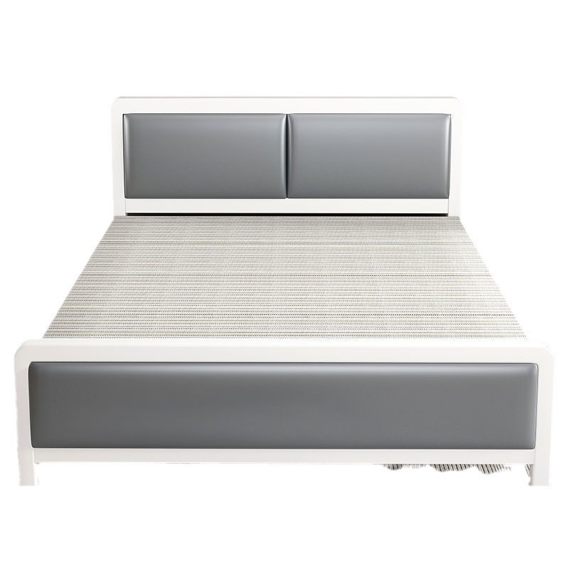 Camas dobles plegables cuádruples cama de madera casera cama de hierro cama de alquiler cama de piso cama cama cama de hierro forjado cama plegable portátil