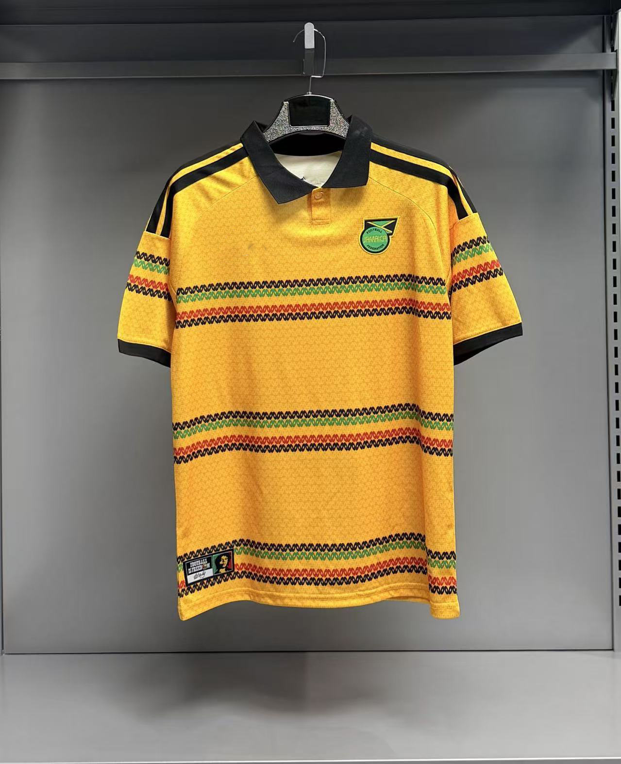 2627 nueva camiseta de fútbol de la Copa del Mundo Francia España edición de fans del equipo nacional brasileño gran cantidad de manga corta al por mayor