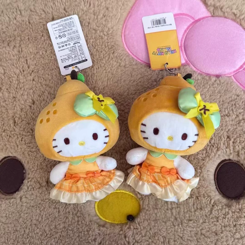 Брелок-подвеска Hello Kitty с мандарином 4 дюйма мягкая игрушка