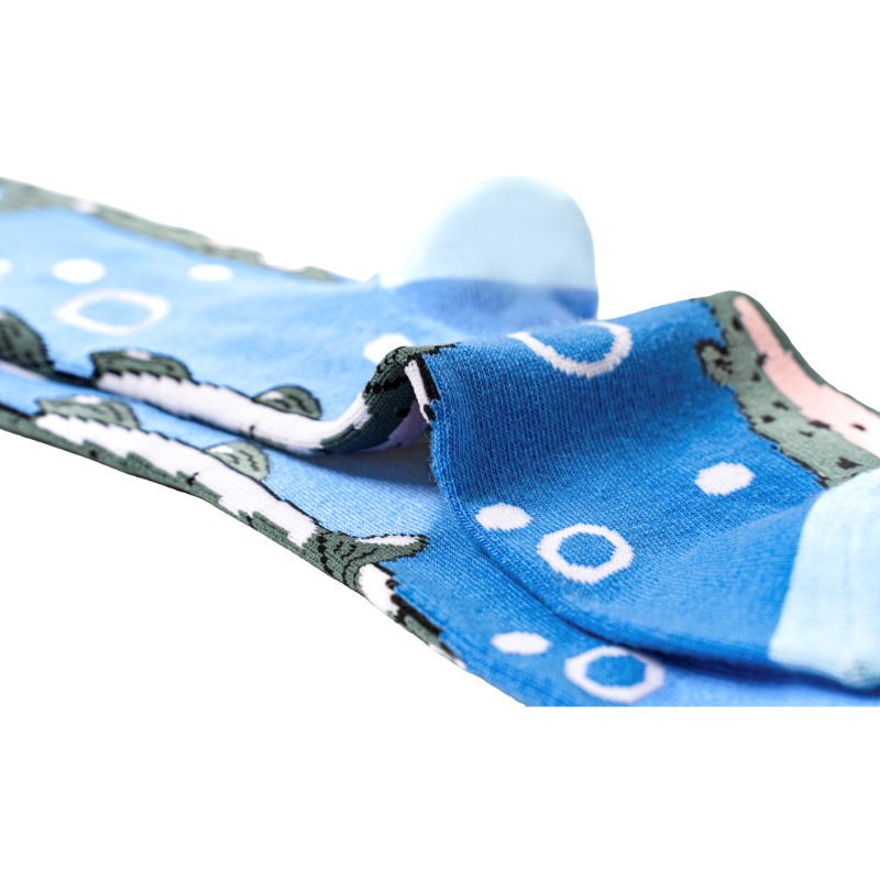 65g Weight Socks Classification Socks Lingerie Type Cotton (more than 50%) Fabric Type A Pair Quantity Casual, Daily Occasion Animal, Color Block Pattern All Seasons Season Unisex Gender Cute Style A Pair Cute Unisex Animal Color Block Cotton (more Than 50%) Crew Socks 5