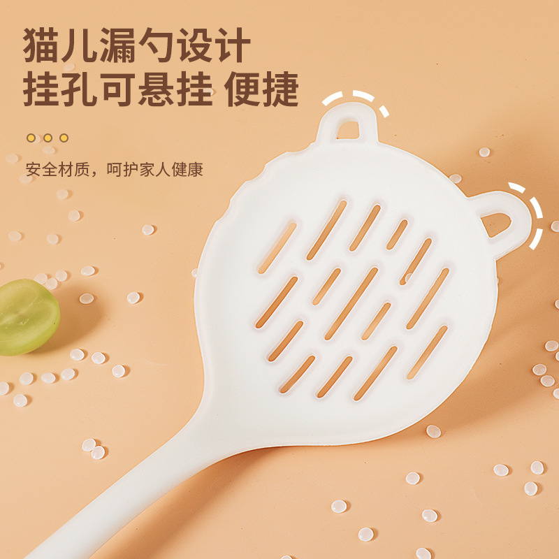 Resistente a altas temperaturas cuchara de cocina doméstica pala de cocina cuchara de cocina antiadherente cuchara de cocina cuchara de cocina