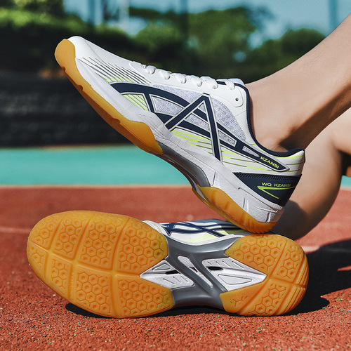 Cross-border import and export table tennis shoes for men, students, competition and training, sports shoes, shock absorption badminton shoes, volleyball and tennis shoes for women