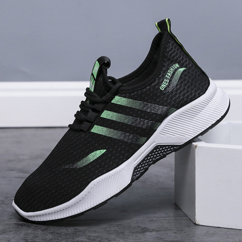 Men's Sports Shoes, Foreign Trade Wholesale, Old Beijing Couple's Cloth Shoes, Fashionable Korean Style Breathable Running Coconut Shoes, Trendy Brand