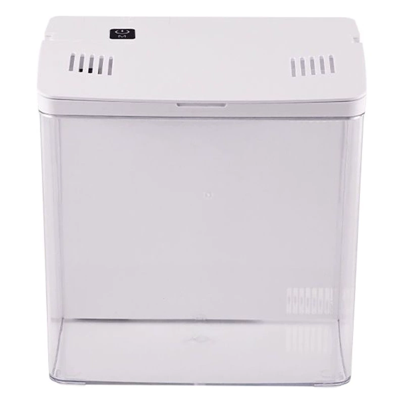 Настольный мини-аквариум для гостиной, без необходимости проливания воды, с самоочищающейся задней системой фильтрации, для бетт и золотых рыбок