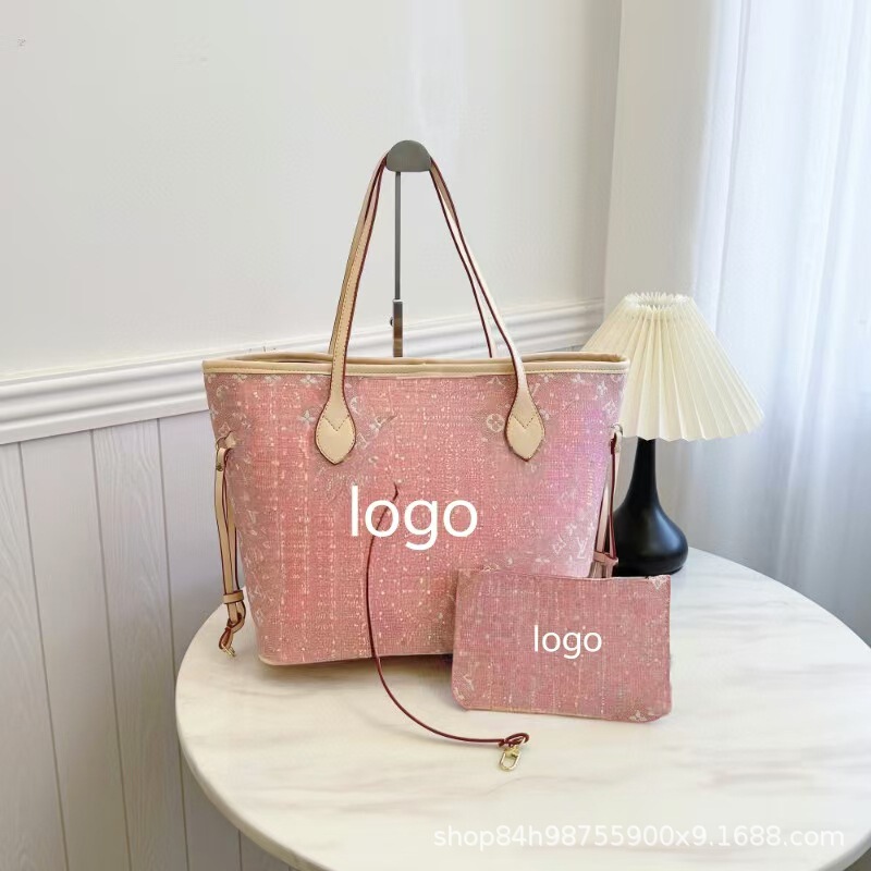 2024 Autumn New Denim Tote Bag Cross-border Women's Internet Celebrous Fashion Shopping Bag Large Capacity Shoulder Handbag 2024 Autumn New Denim Tote Bag Cross-border Women's Internet Celebrous Fashion Shopping Bag Large Capacity Shoulder Handbag