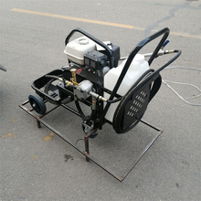LS-310乳化沥青撒布机小型手推式碎石封层摊铺路面修补翻新喷洒机