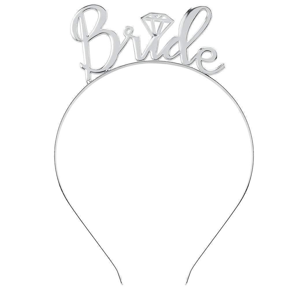 亚马逊热卖新娘发饰发箍 bride to be皇冠单身派对 bride头饰皇冠