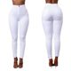 2023 Cross-border AliExpress Foreign Trade European and American Women's Clothing Stitching High Waist Tight Slim Elastic Leggings