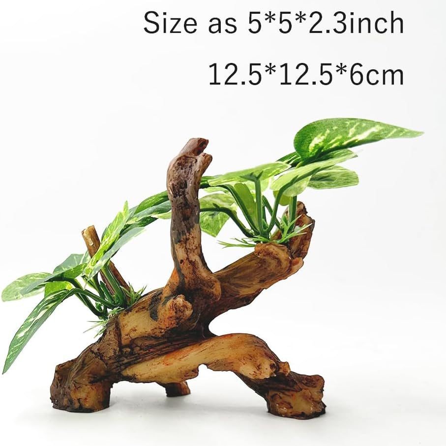 Las mascotas trepadoras evitan la casa, el paisajismo de la pecera, la simulación de la madera hundida, las artesanías de resina, las raíces de los árboles artificiales, el árbol Moss, las raíces de los acuarios