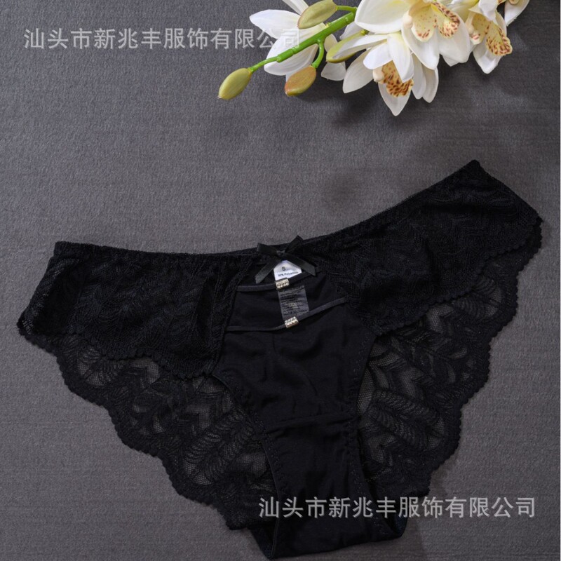 Cross-Border Sexy Mesh Lace Underwear New Low-Waist Semi-Transparent Comfortable Breathable Briefs Wholesale Cross-Border Sexy Mesh Lace Underwear New Low-Waist Semi-Transparent Comfortable Breathable Briefs Wholesale