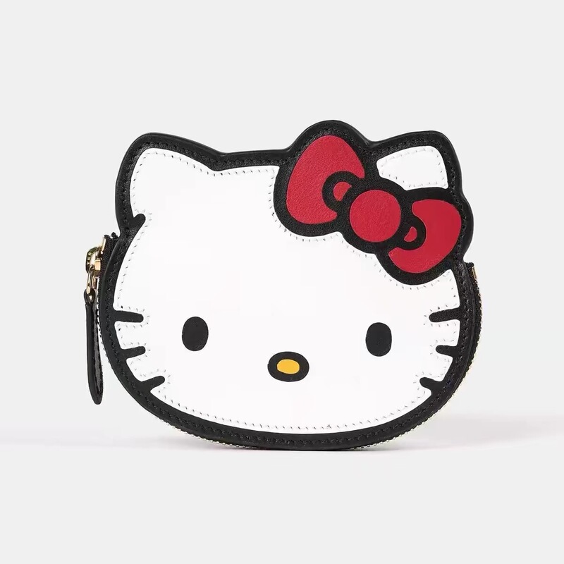 Japanese Sanrio holleKitty Mini Cartoon Cute Change Small Bag Student Creative Gift Key Bag