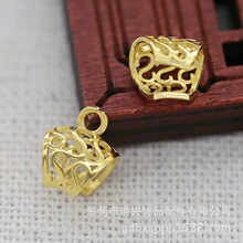 DIY�Ʒ�~24k�~�����ɫ8*7MM�h�ۿ��^����l���������B1754