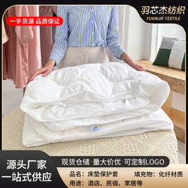 民宿家用酒店用品防水加棉床笠厂家防滑磨毛保护垫床罩床垫保护套