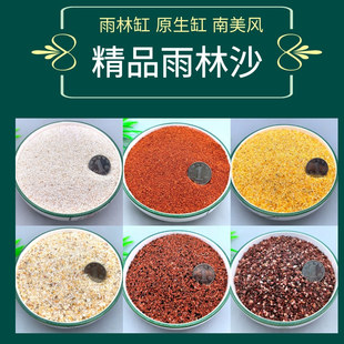 Natural boutique South American tropical rain forest sand fish tank bottom sand three lakes cichlids rat fish Egypt colorful thunder dragon landscape sand