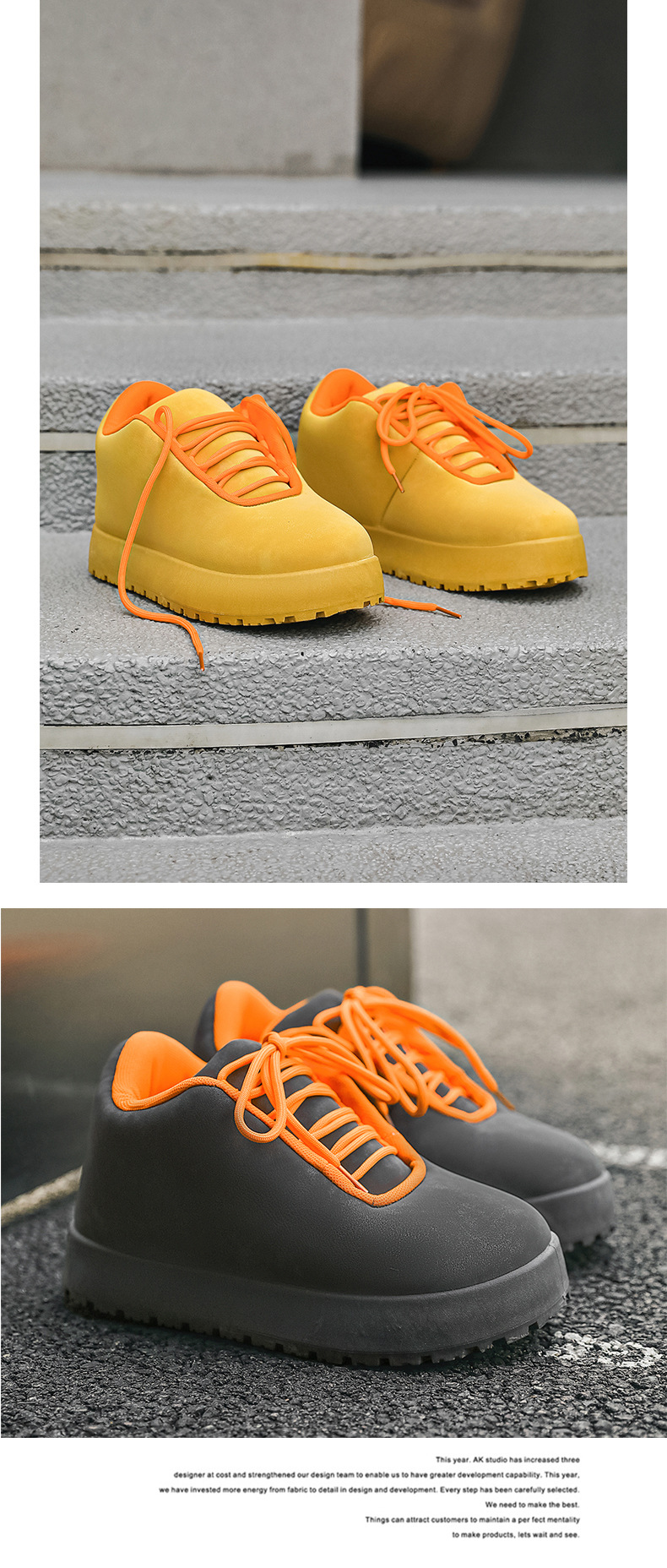 Scarpe da uomo nuove di zecca, tendenza di nicchia, sportive, da abbinare a tutte le scarpe casual, da uomo, in un unico pezzo, dropshipping Y02_voghion.com