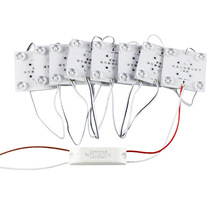 305N軟膜天花LED區塊鏈燈廣告卡布燈箱漫反射燈條220V方塊戶外模