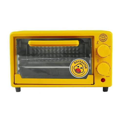 Factory Little Yellow Duck Electric Oven Home Timed Roast Chicken Wings 12L Baked Bread Internet Celebrity Small Breakfast Machine Wholesale