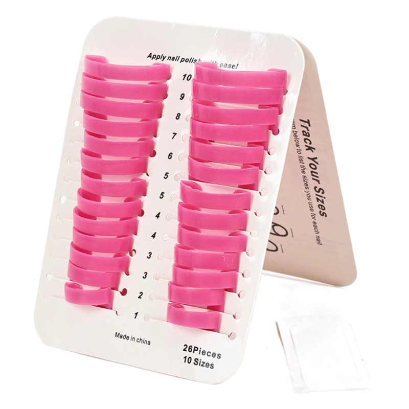 Нейл-арт с защитой от перелива клип модель зажим для печати кромок ногтей Французский градиент лак для ногтей вспомогательный инструмент против перелива