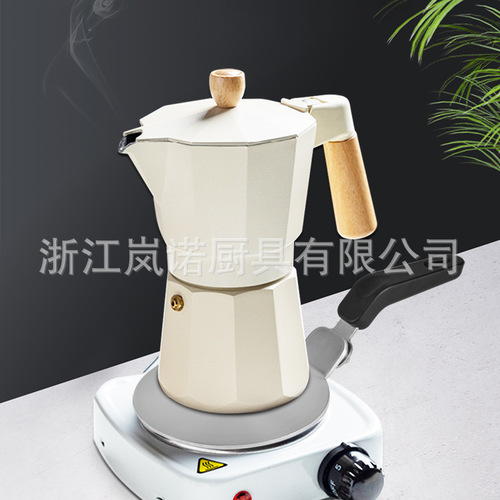 New style Moka pot thermal plate coffee pot ceramic glassware induction cooker thermal plate stainless steel thermal pad