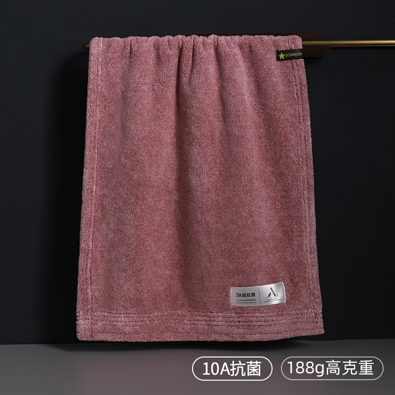 10A级抗菌毛巾高端轻奢情侣家用洗脸洗澡加厚柔软比纯棉毛巾吸水|undefined