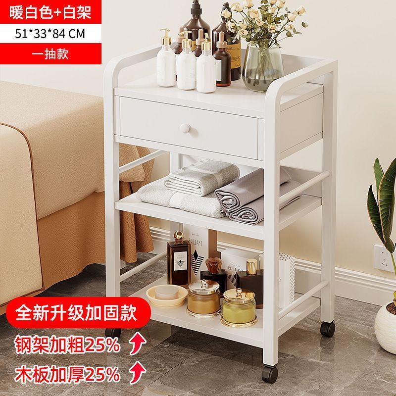 美容院火罐工具车小推车可移动置物架多层轻便收纳架美甲美容柜|undefined