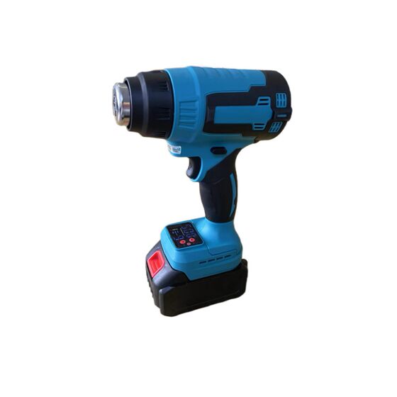 Handheld lithium battery hot air gun with LED portable multifunctional thermoplastic gun multifunctional cordless hot air portable