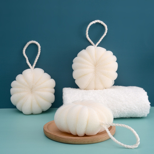 Large bath ball bath flower ball high-end cute girl's bubble bath ball bath supplies back rub bath towel