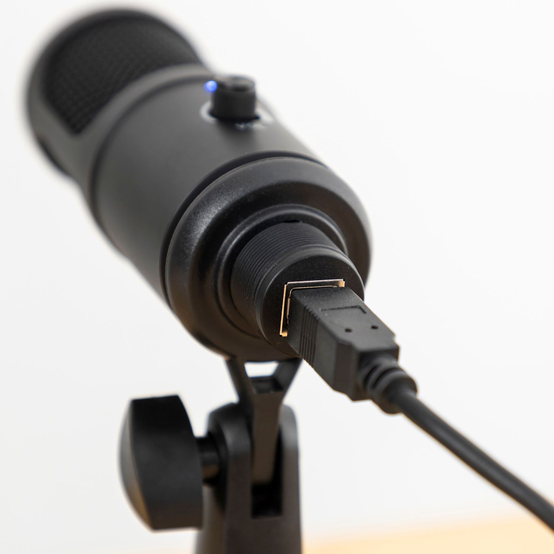 Microfono da tavolo USB personalizzabile con confezione OEM per computer da gioco, microfono di registrazione a condensatore, microfono wireless per_voghion.com