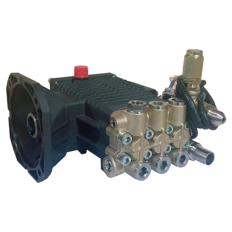 美械022型1812泵头24轴高压洗车机柱塞泵头清洗机水泵造雾降尘