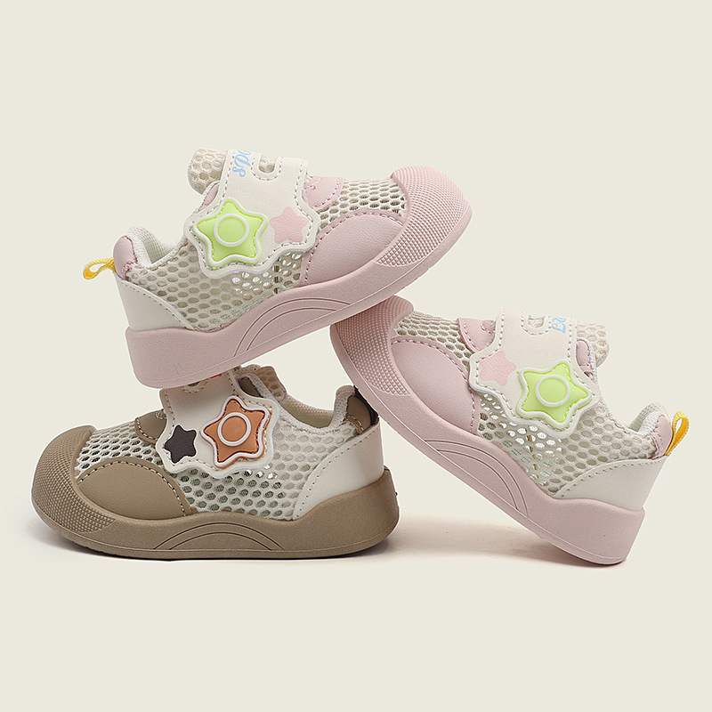 Baby Summer Shoes New Style Spring and Summer Soft-Soled Non-Slip Mesh Shoes Mesh Baby Boys' Walking Shoes Men's and Women's Breathable Sandals Baby Summer Shoes New Style Spring and Summer Soft-Soled Non-Slip Mesh Shoes Mesh Baby Boys' Walking Shoes Men's and Women's Breathable Sandals